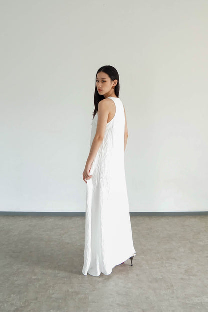 Gani Dress - Broken White