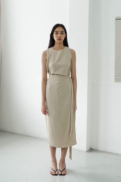 Babba Dress - Beige