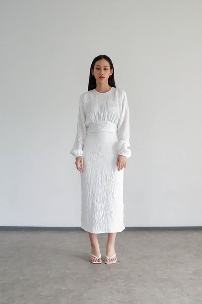 Lyo Dress - Broken White