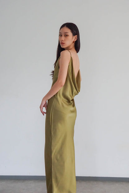 Esme Dress - Olive Green