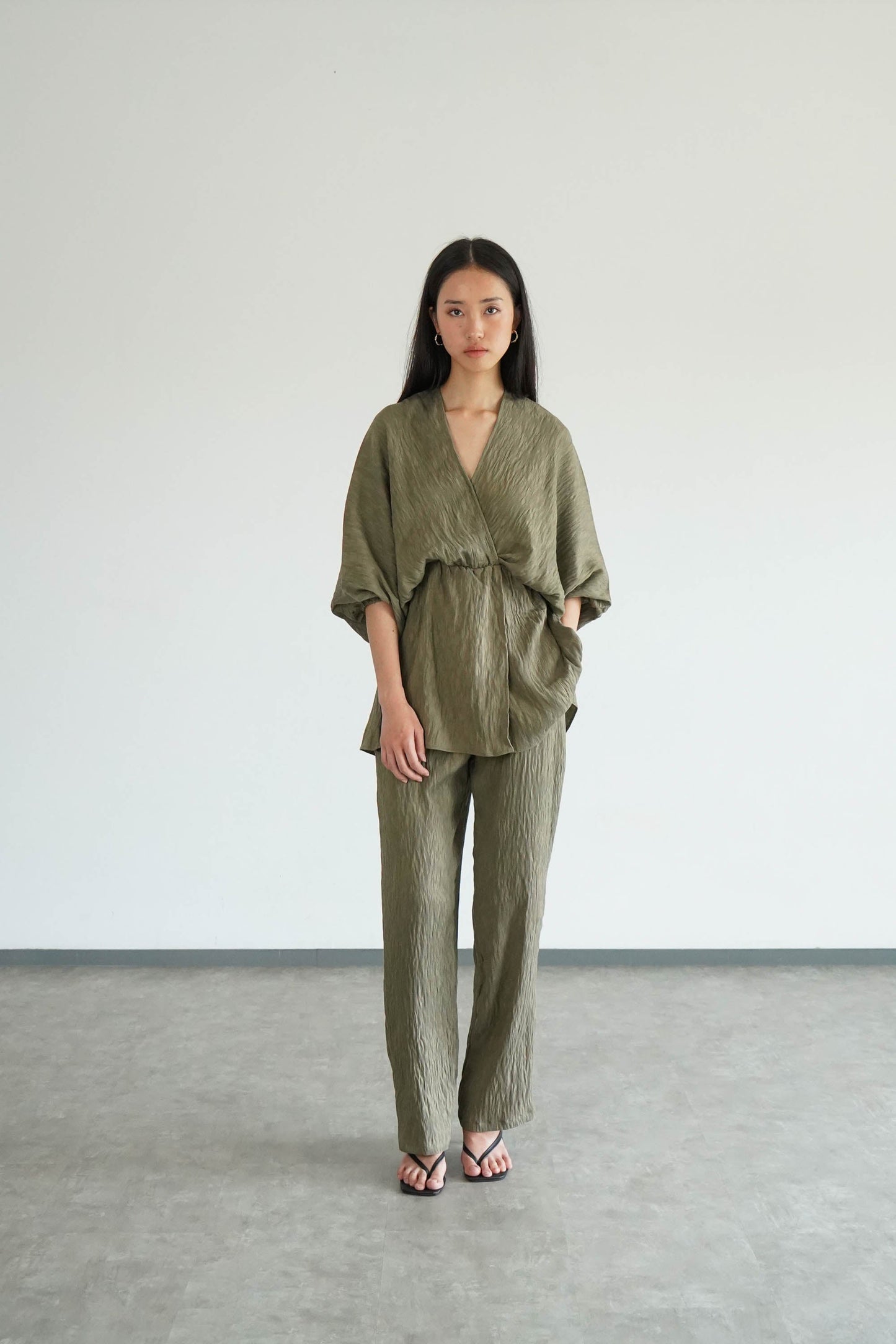 Klo Top - Moss Green