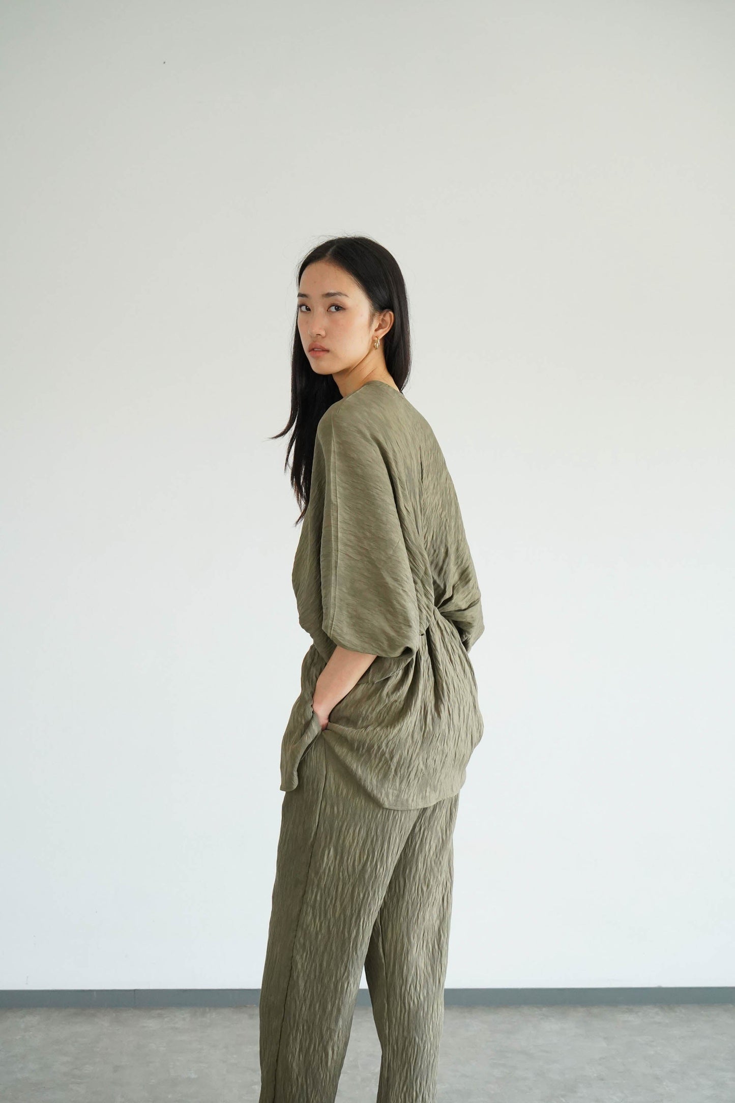 Klo Top - Moss Green