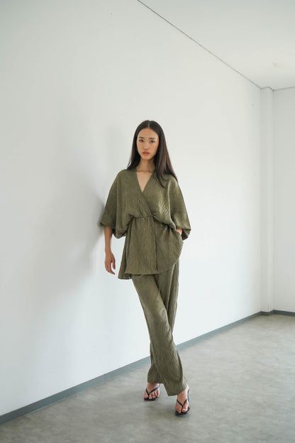 Klo Top - Moss Green