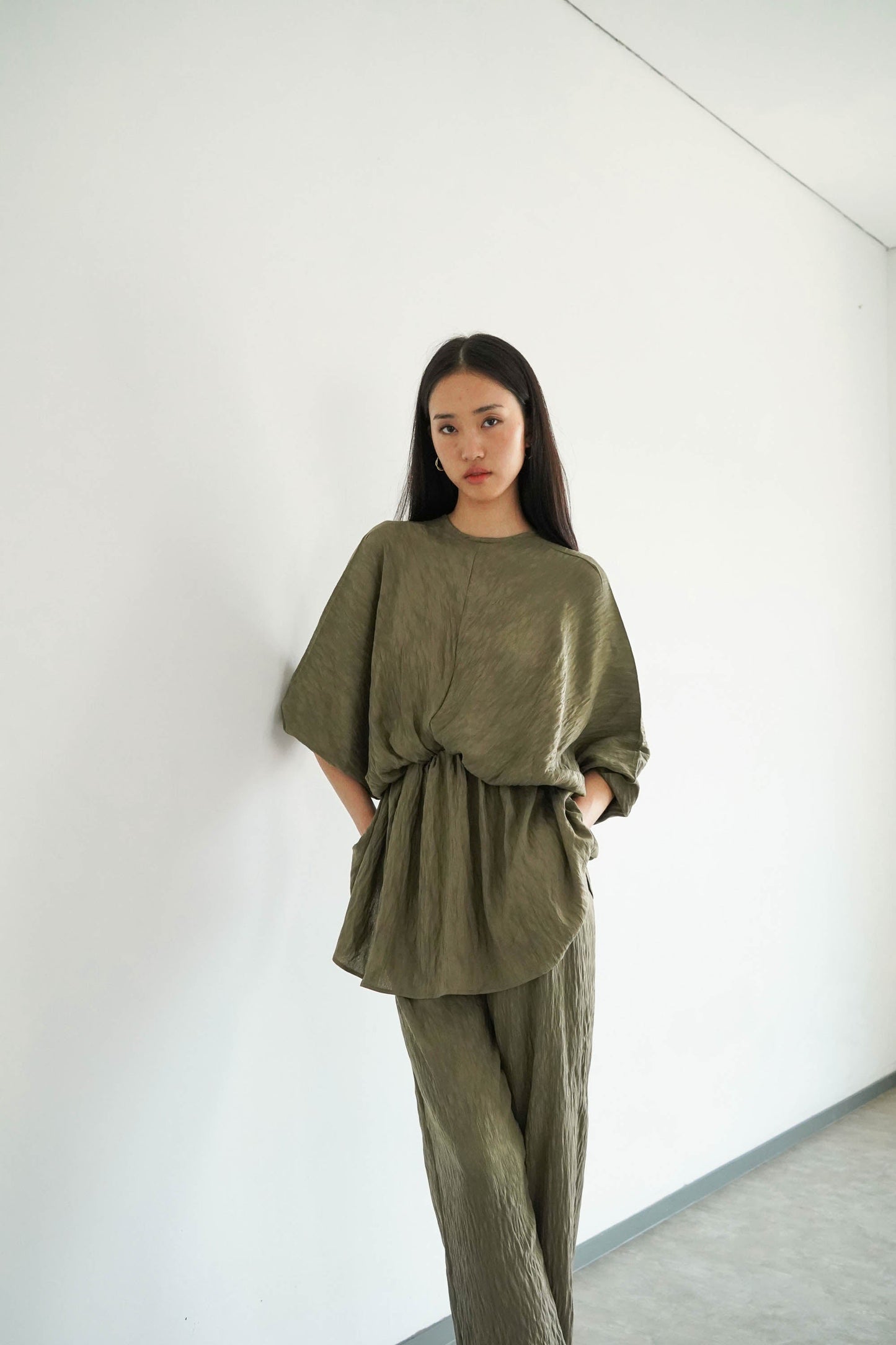 Klo Top - Moss Green