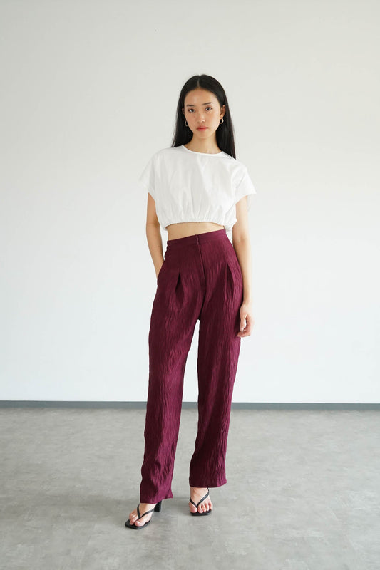 Lind Pants - Maroon