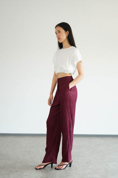 Lind Pants - Maroon