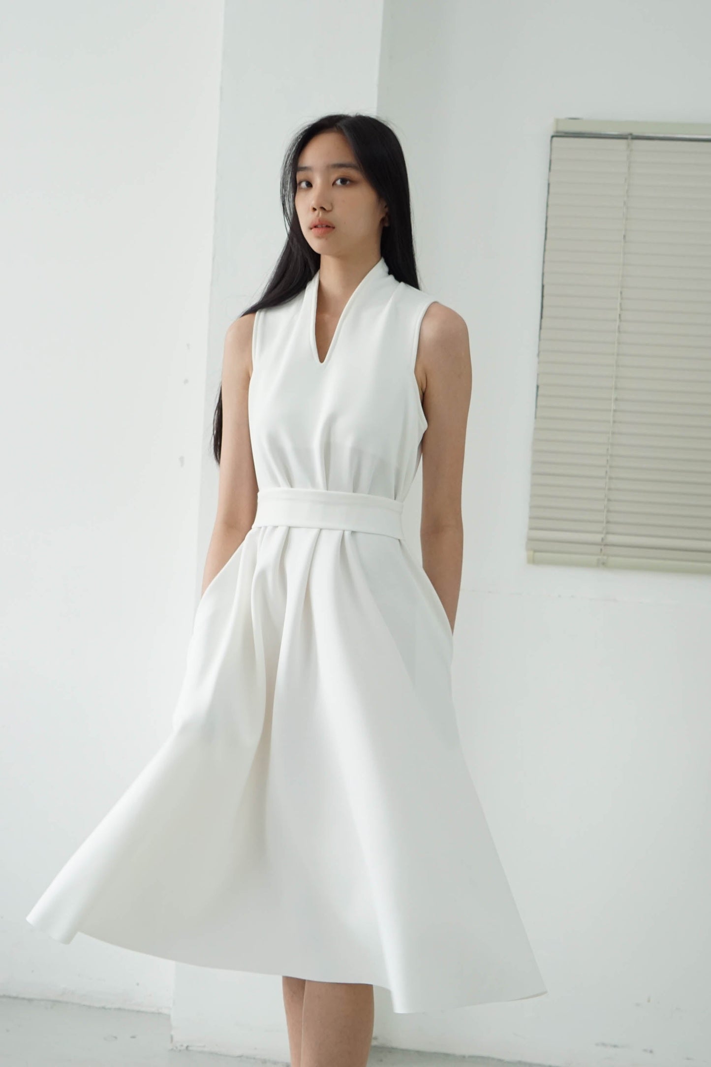 Zana Dress - White