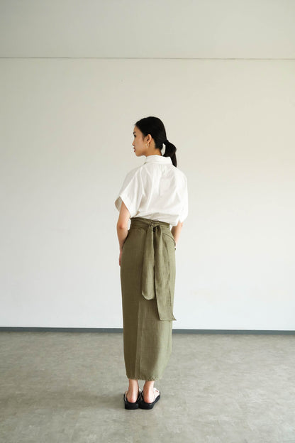 Moon Skirt - Moss Green