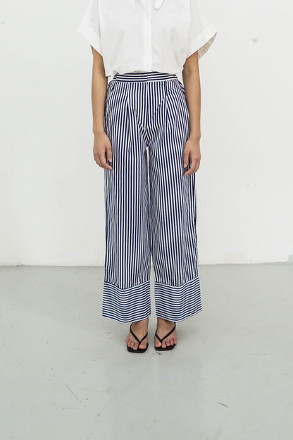 Millie Pants - Black Stripes