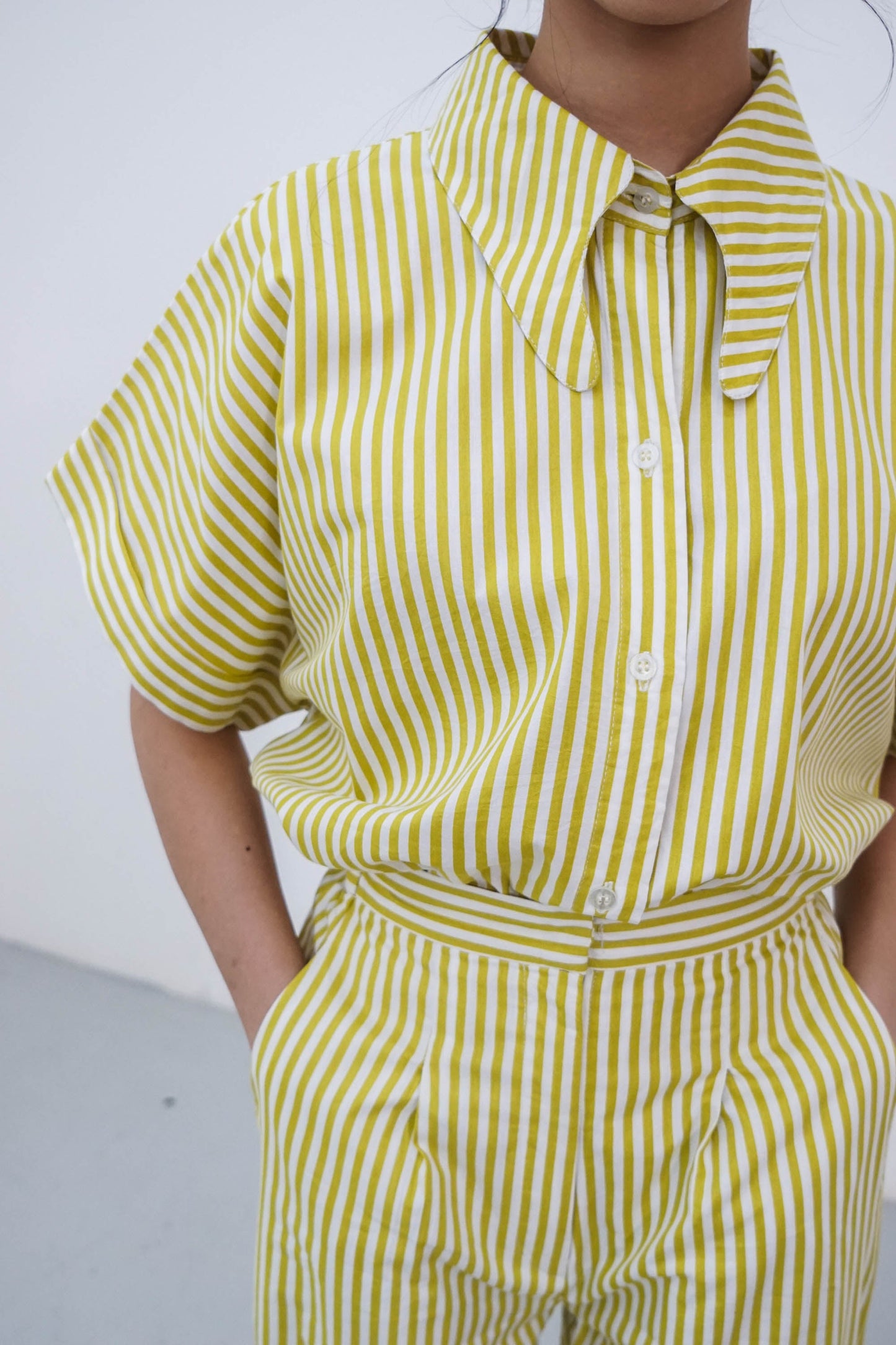 Flint Shirt - Yellow Stripes