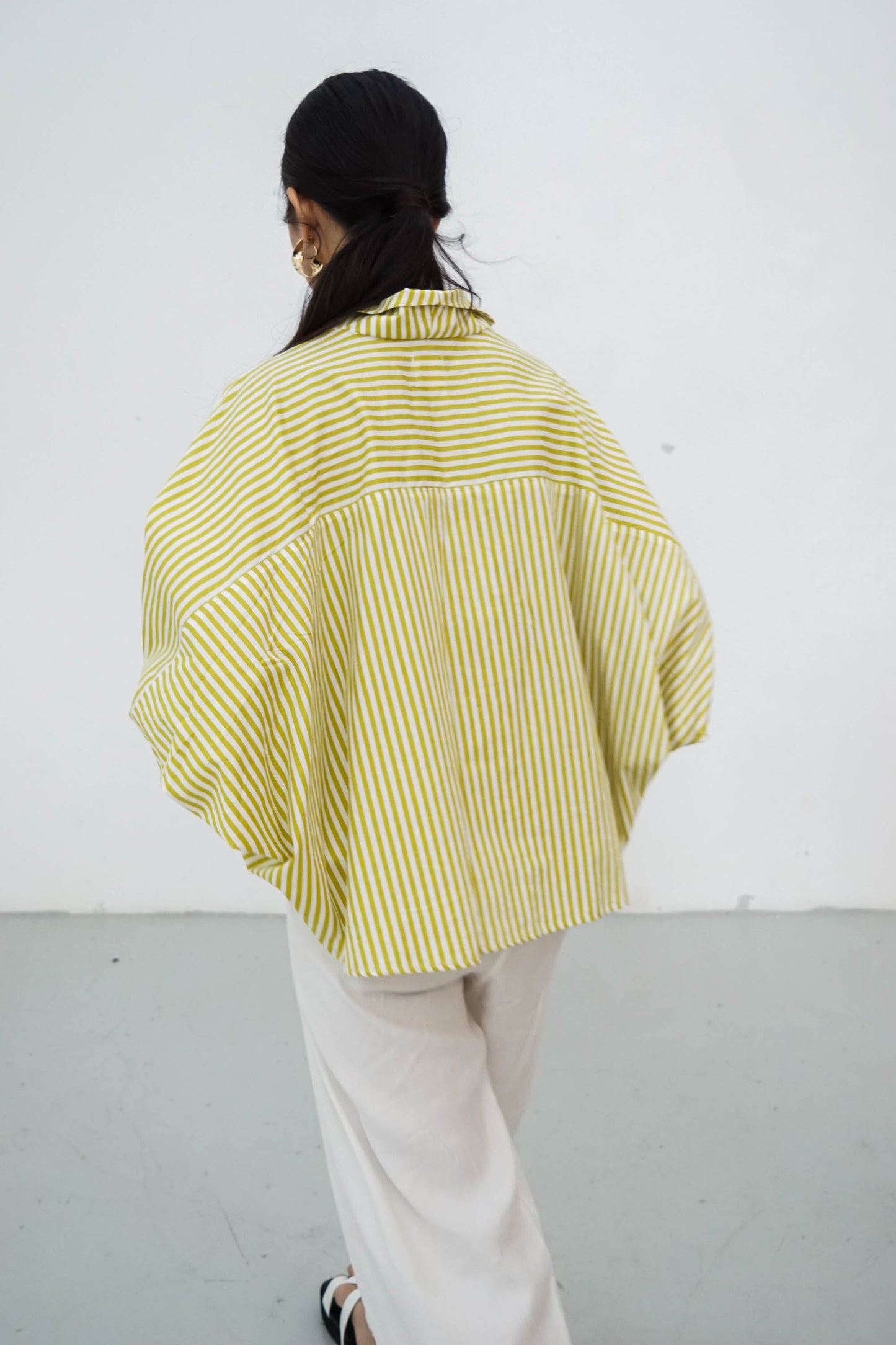 Mav Top - Yellow Stripes