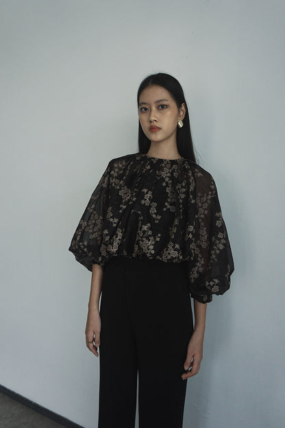 Vinkha Top (No Inner) - Black