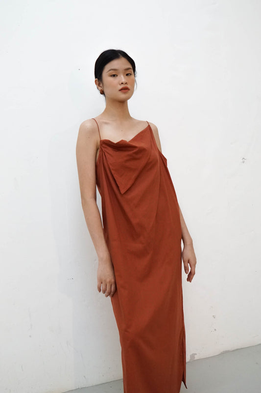 Bardo Dress - Brown