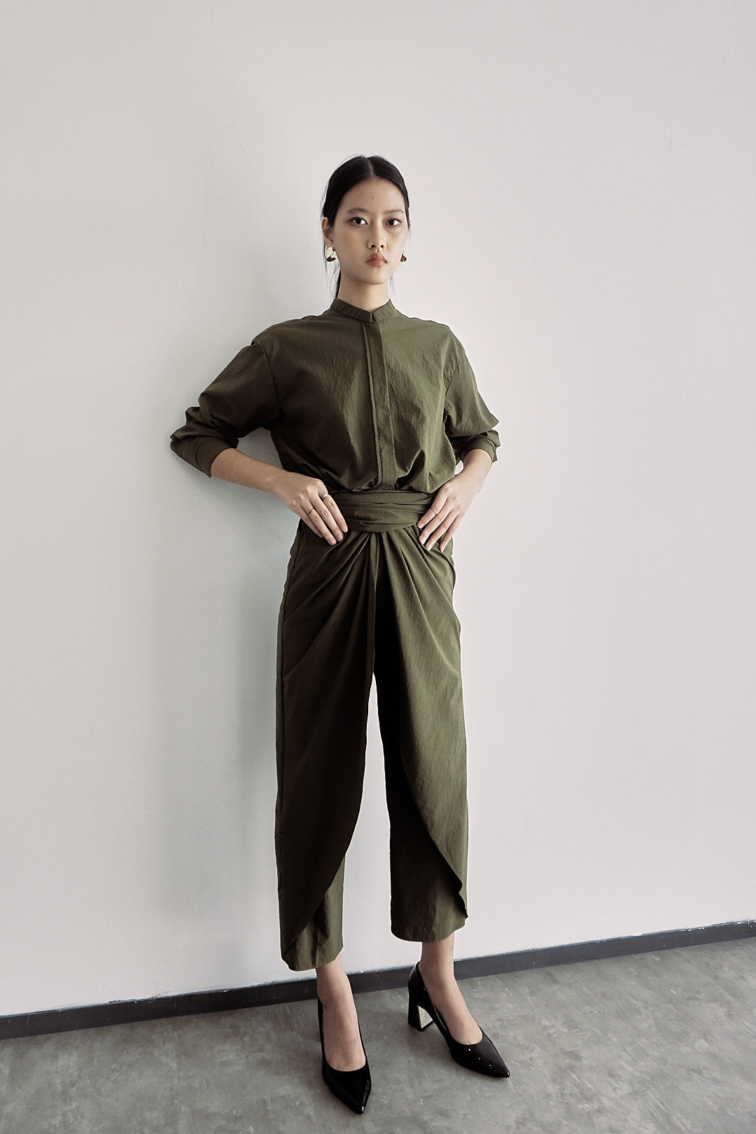 Kyara Pants - Moss Green