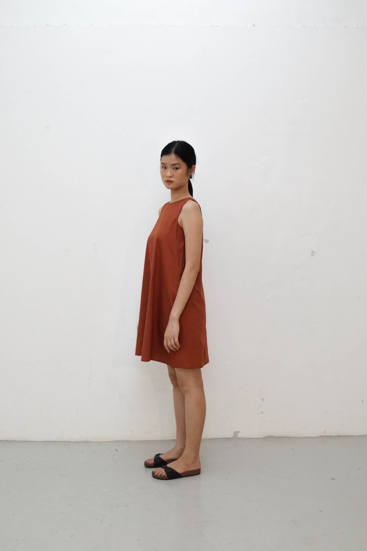 Eiko Dress - Brown