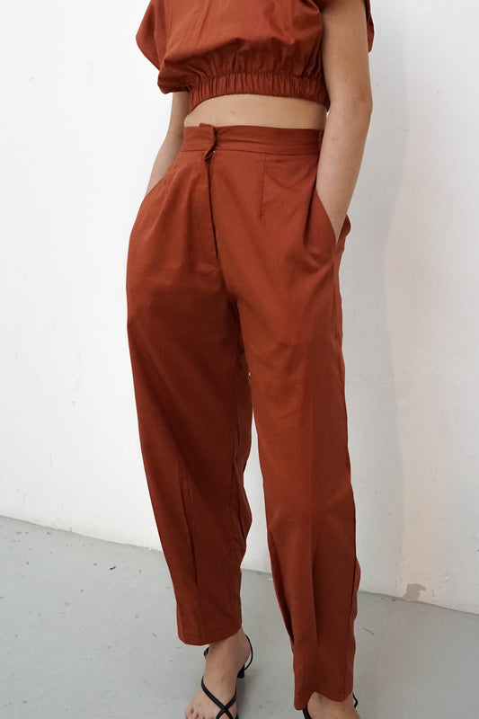 Renn Pants - Brown