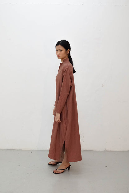 Brier Dress - Brown