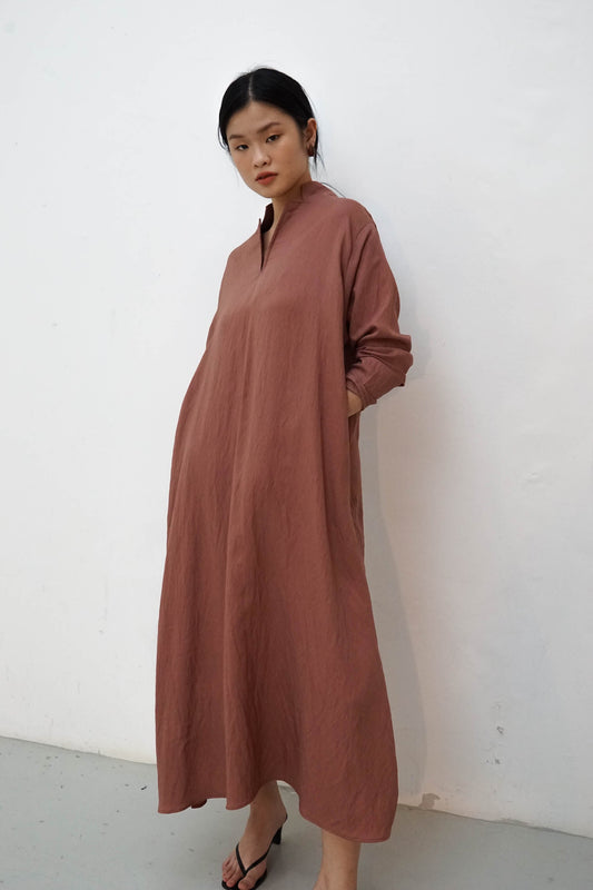 Brier Dress - Brown