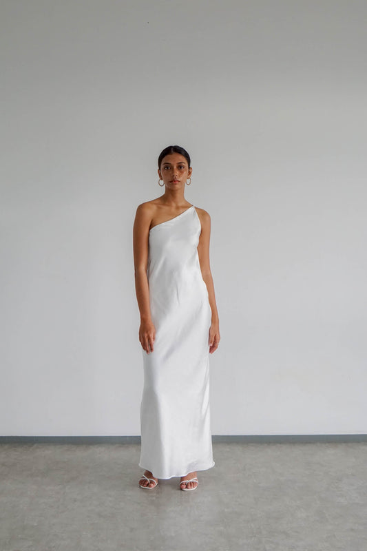 Celie Dress - Broken White