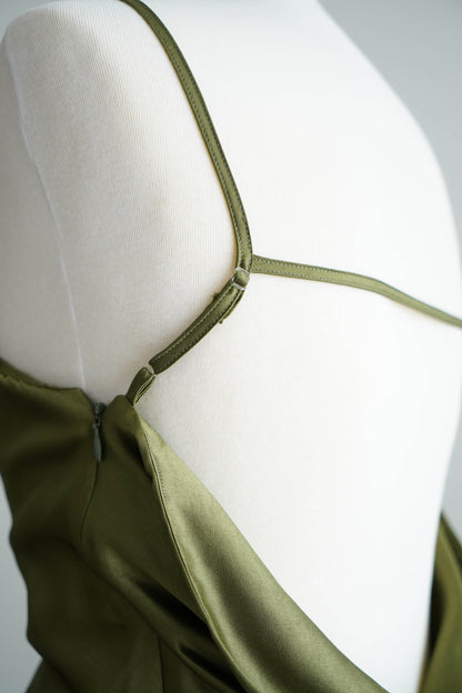 Goi Dress - Moss Green