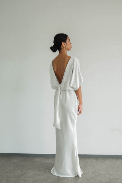 Elyse Dress - Broken White