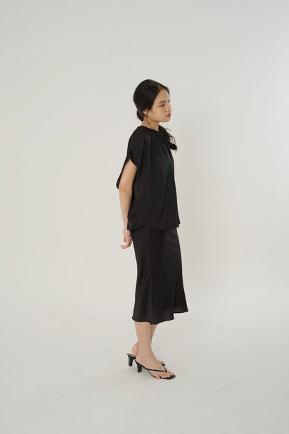 Silk Skirt - Black