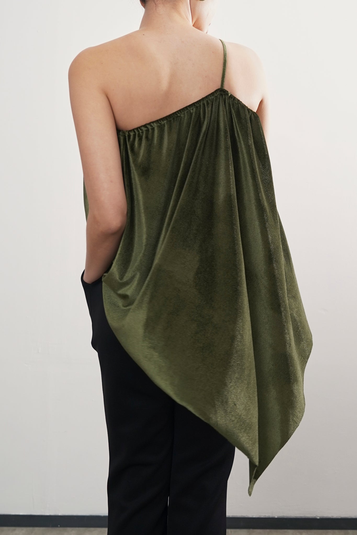 Molli Top - Moss Green