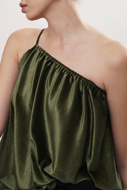 Molli Top - Moss Green