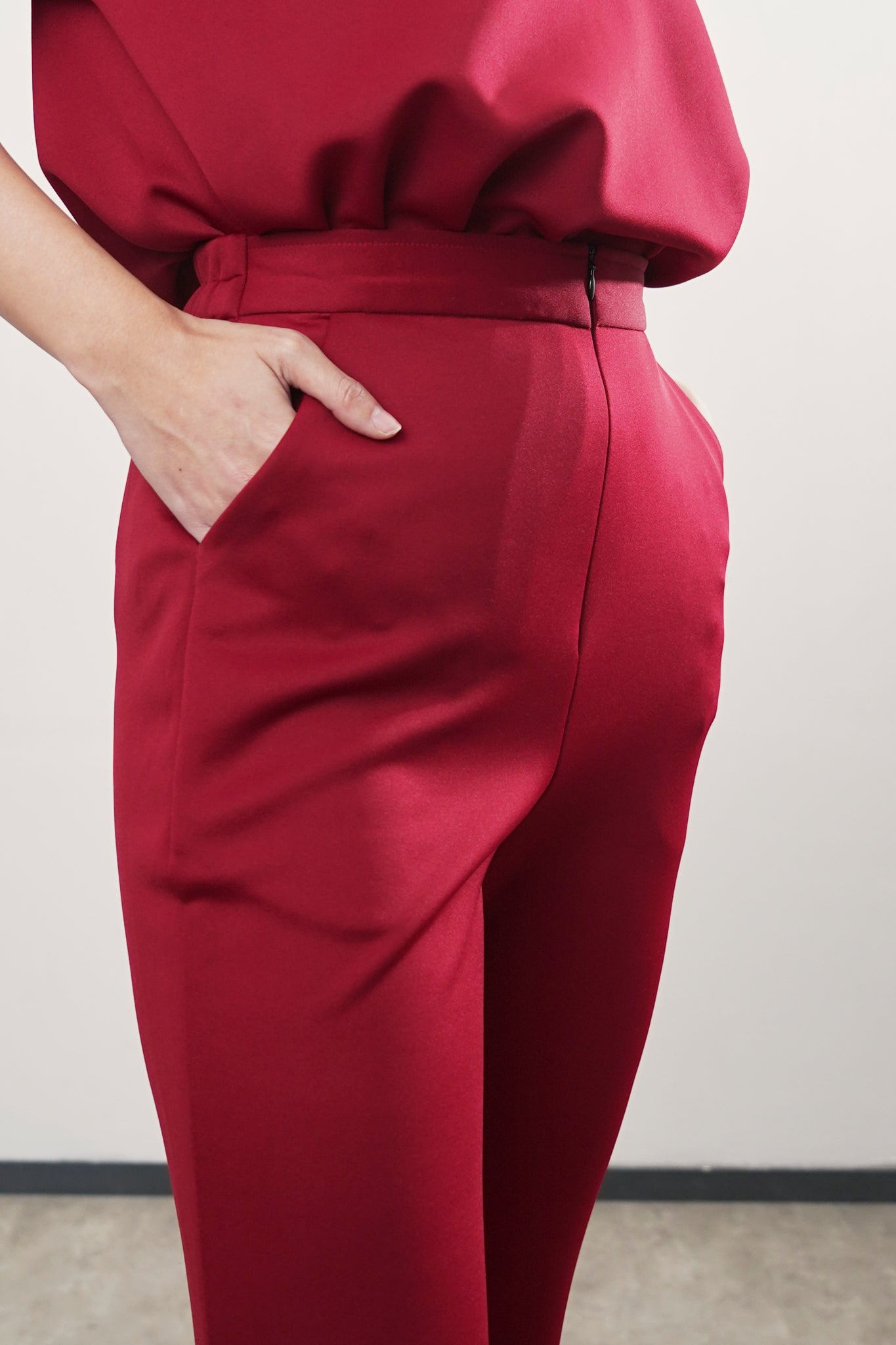 Dama Pants - Maroon