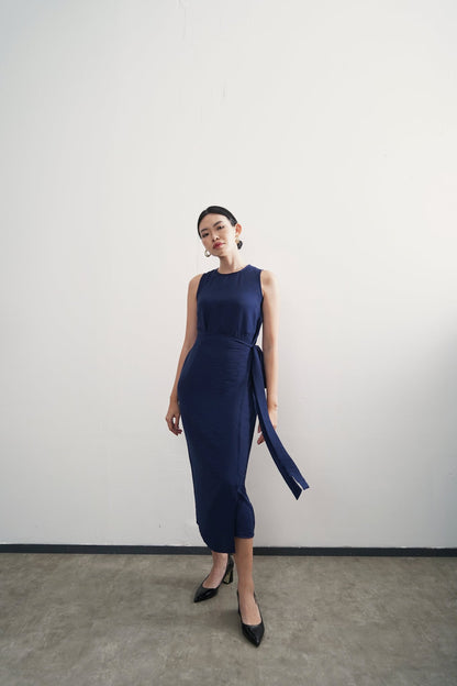 Babba Dress - Navy