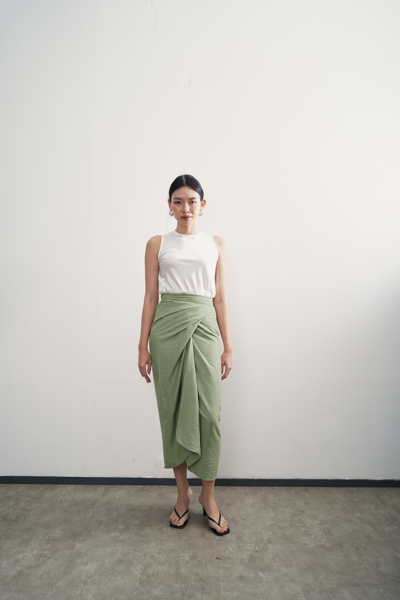 Moon Skirt - Sage