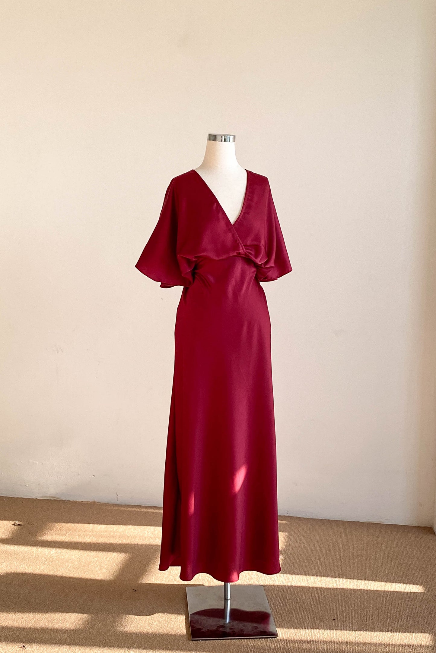 Lily Dress -  Maroon