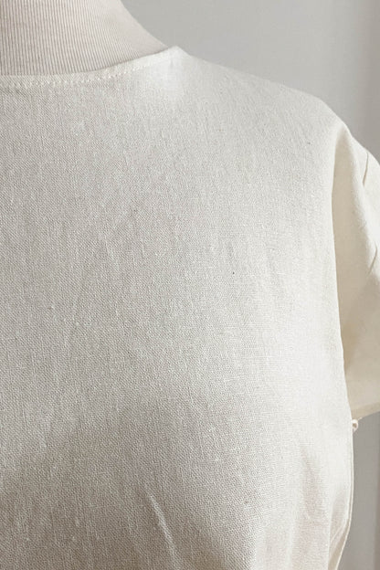 Akina Dress - Linen White