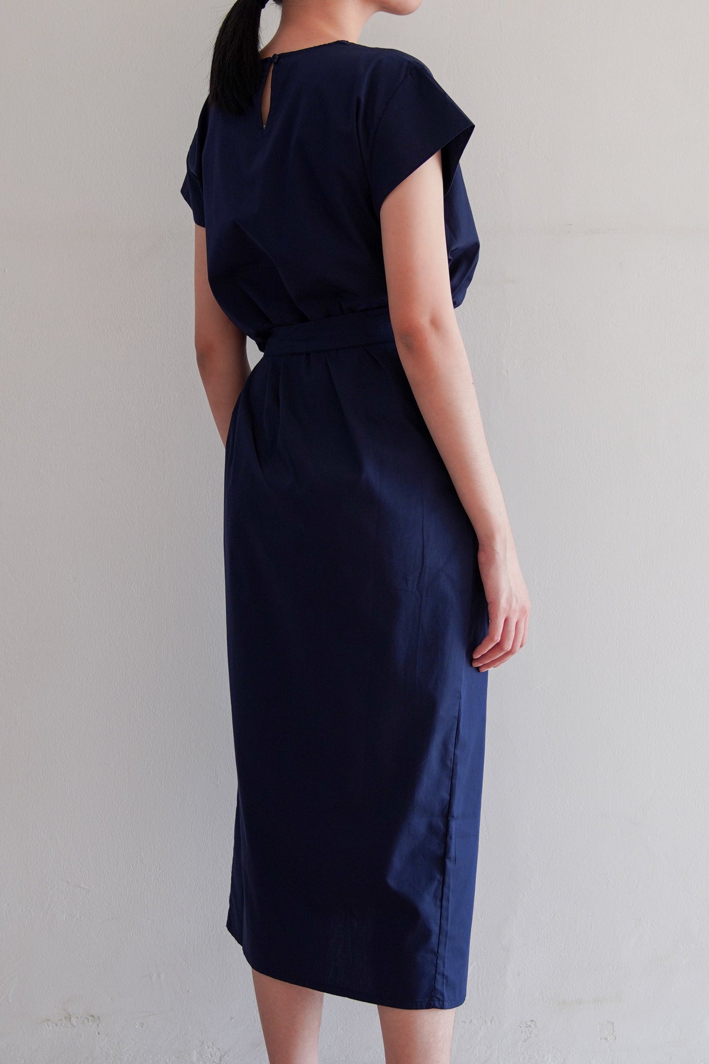 Akina Dress - Navy