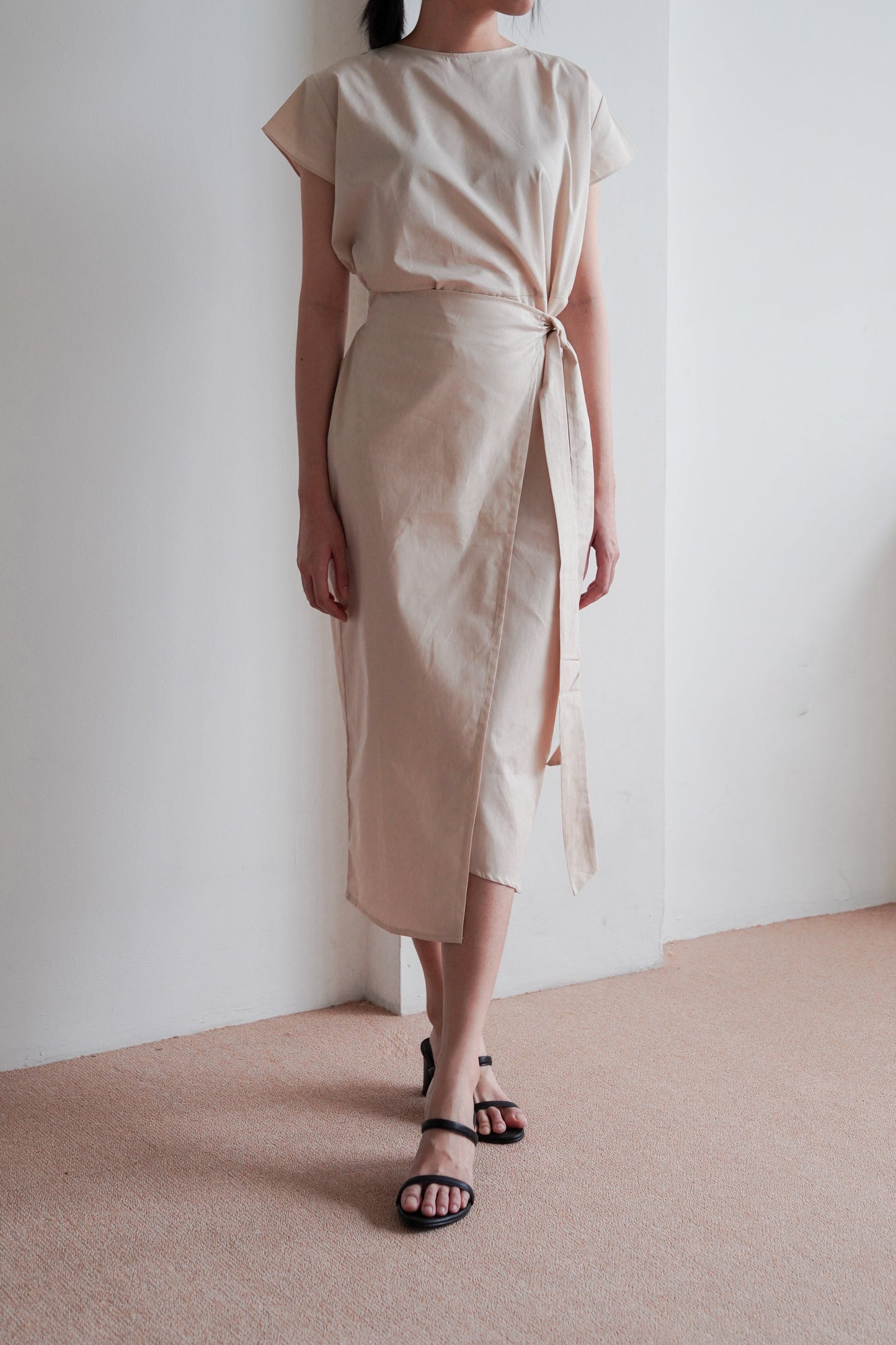 Akina Dress - Light Cream