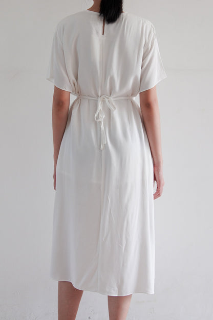 Basic Loose Dress - White