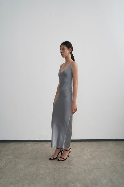 Slip Dress - Ash Grey