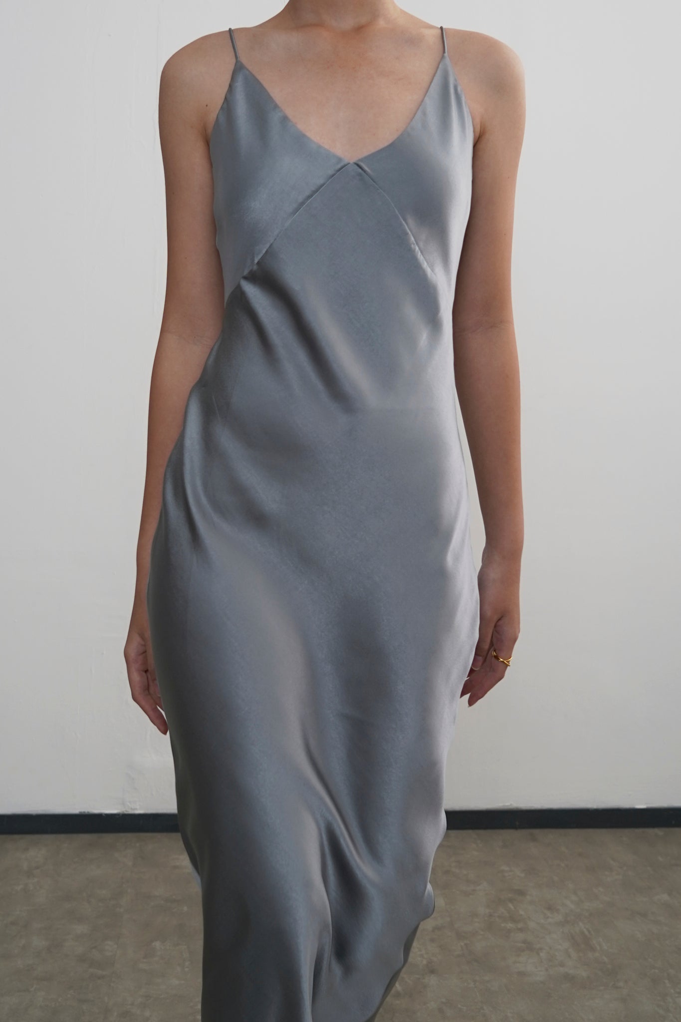 Slip Dress - Ash Grey