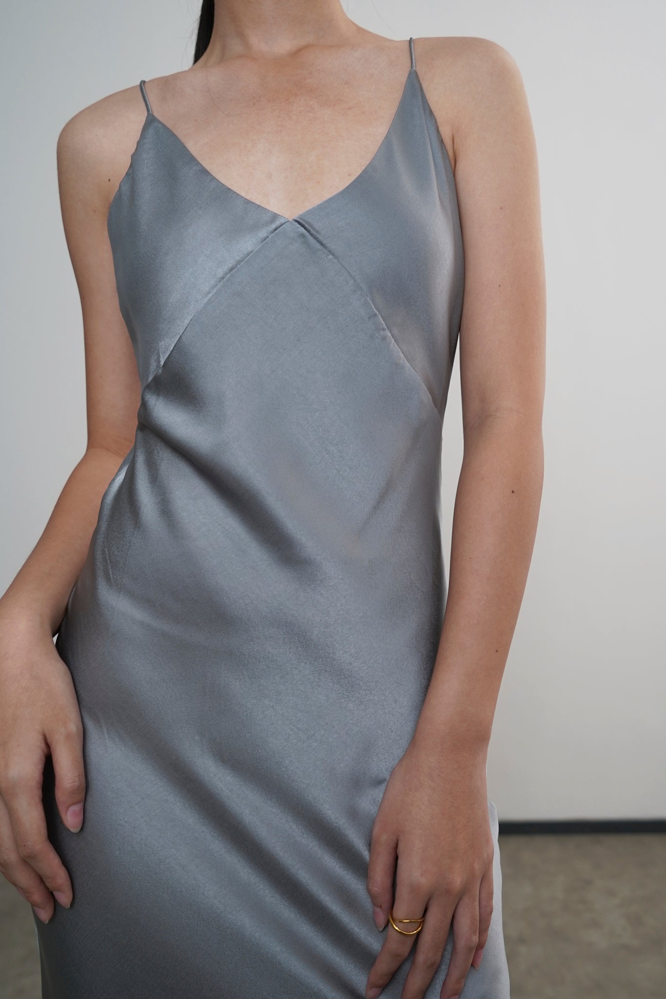 Slip Dress - Ash Grey