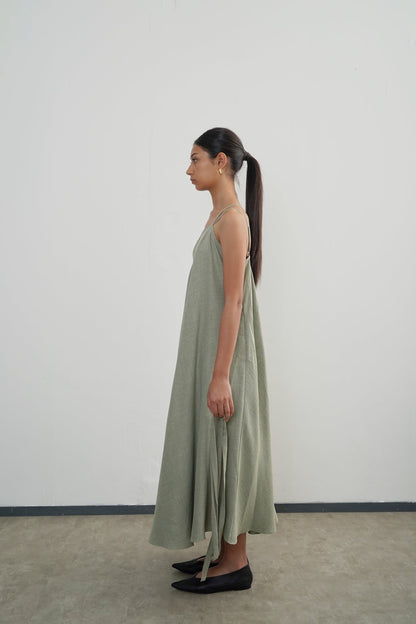 Afner Dress - Sage