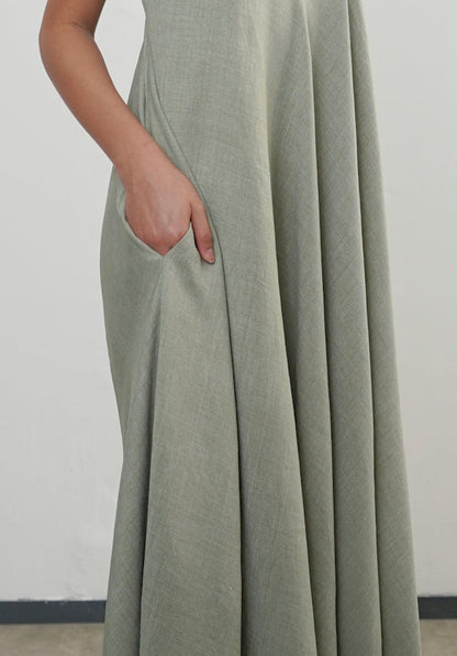 Afner Dress - Sage