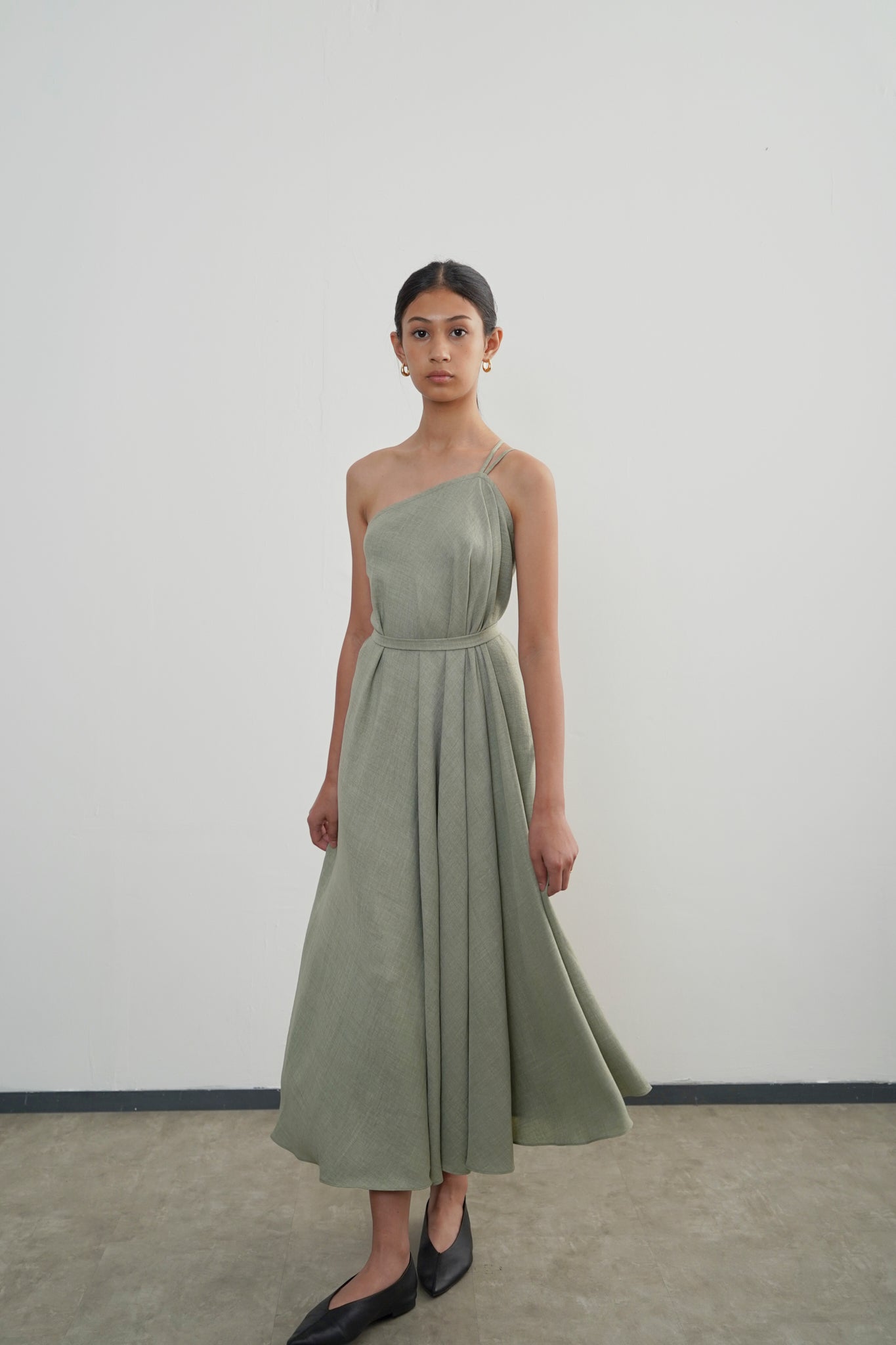 Afner Dress - Sage