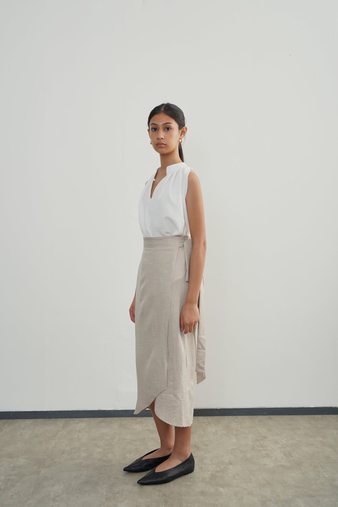 Eona Skirt - Beige