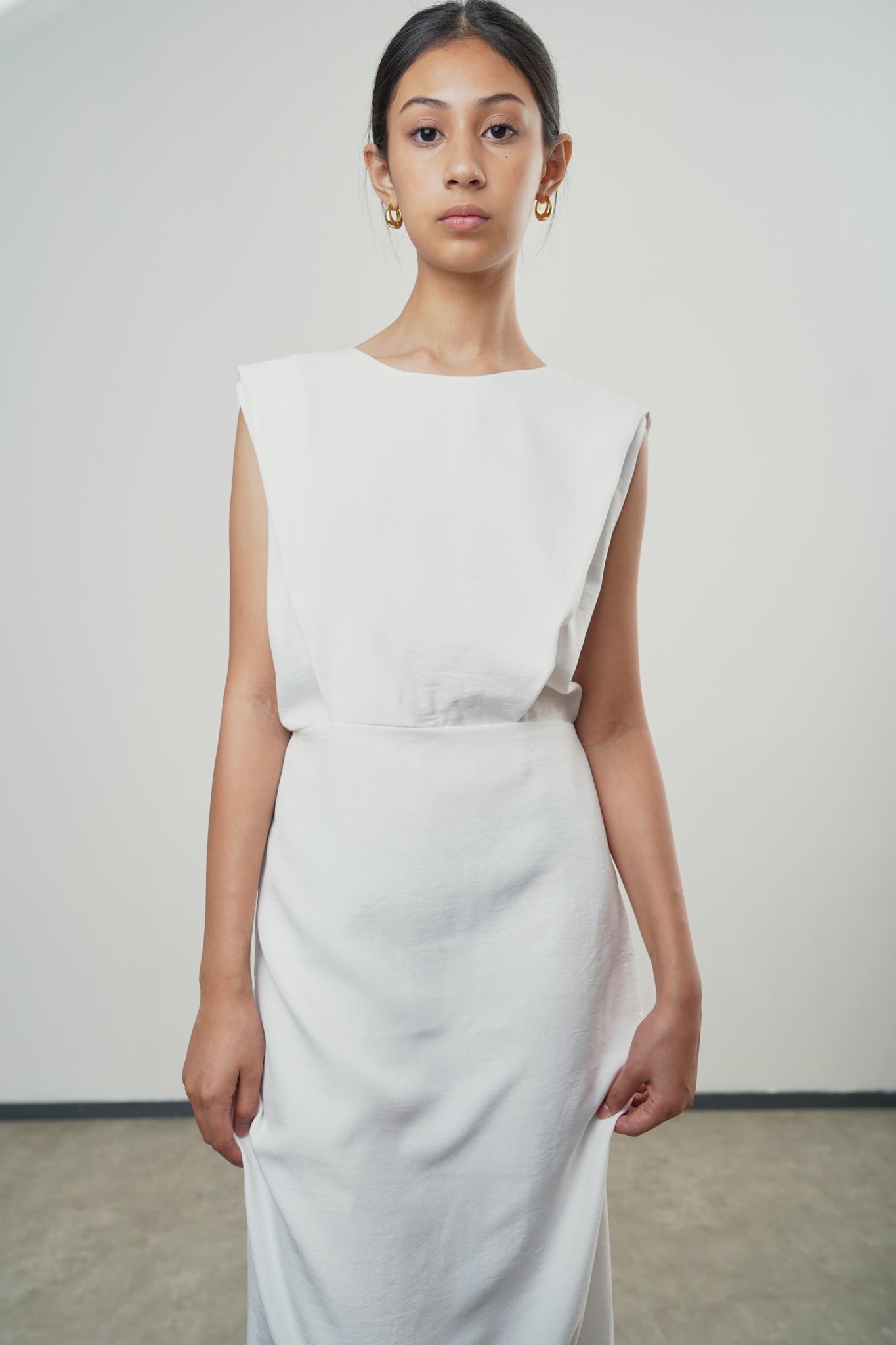 Gata Dress - Broken White