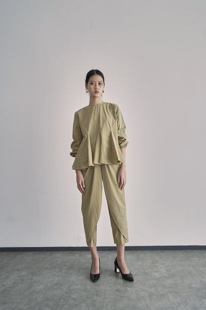 Zhira Top - Khaki