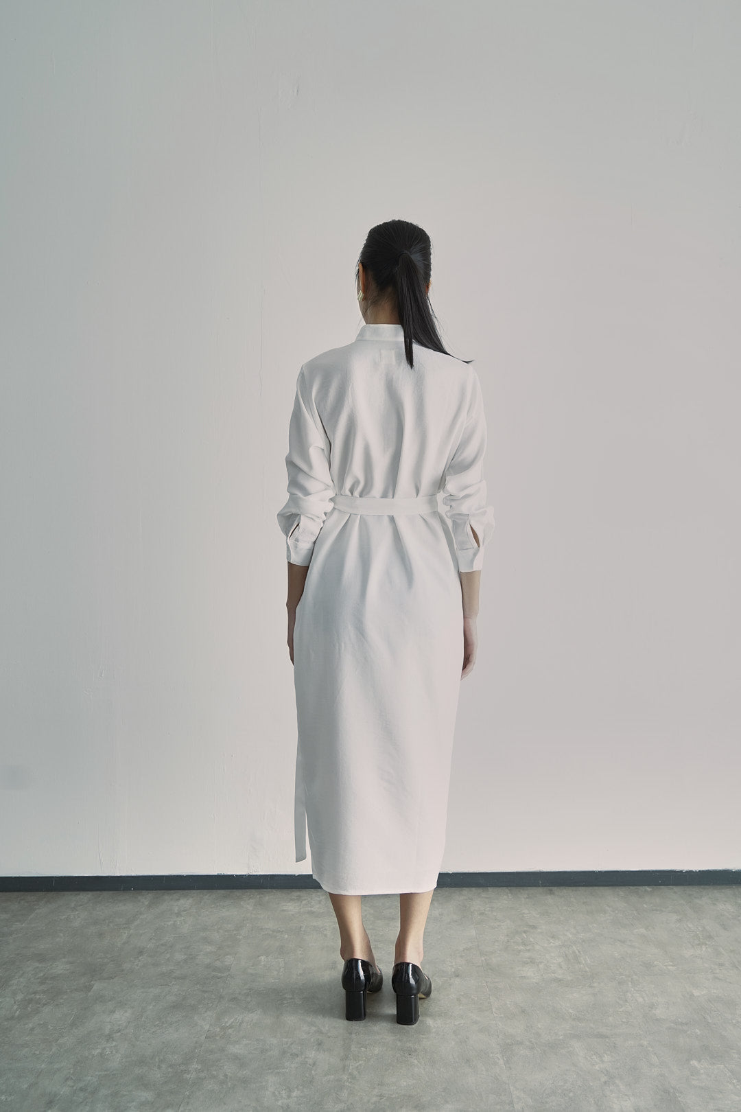 Sada Linen Dress - Broken White