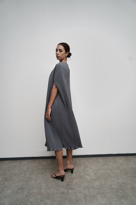 Tasa Dress - Sky Gray