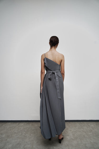 Gema Dress - Sky Gray