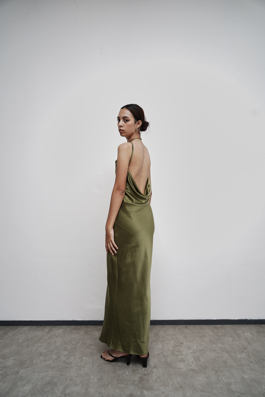 Gene Dress - Moss Green