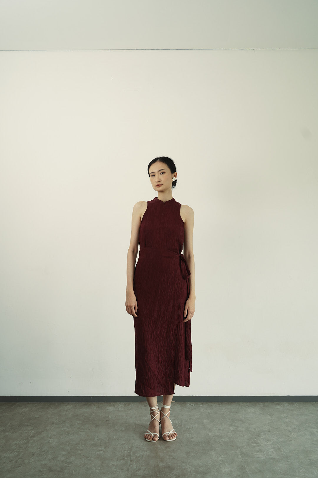 Ming Dress- Maroon